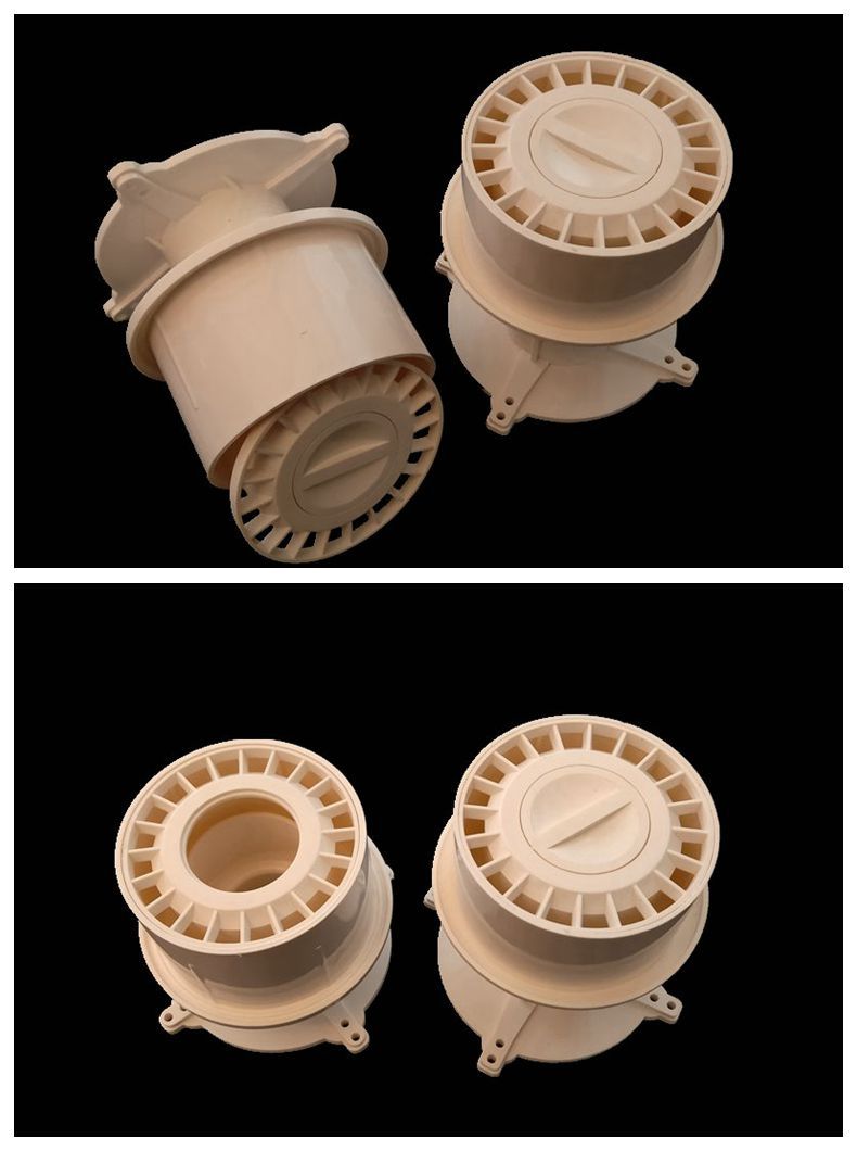 pvc预埋地漏 阳台卫生间防臭地漏 连体预埋 地漏 排水地漏 圆地漏