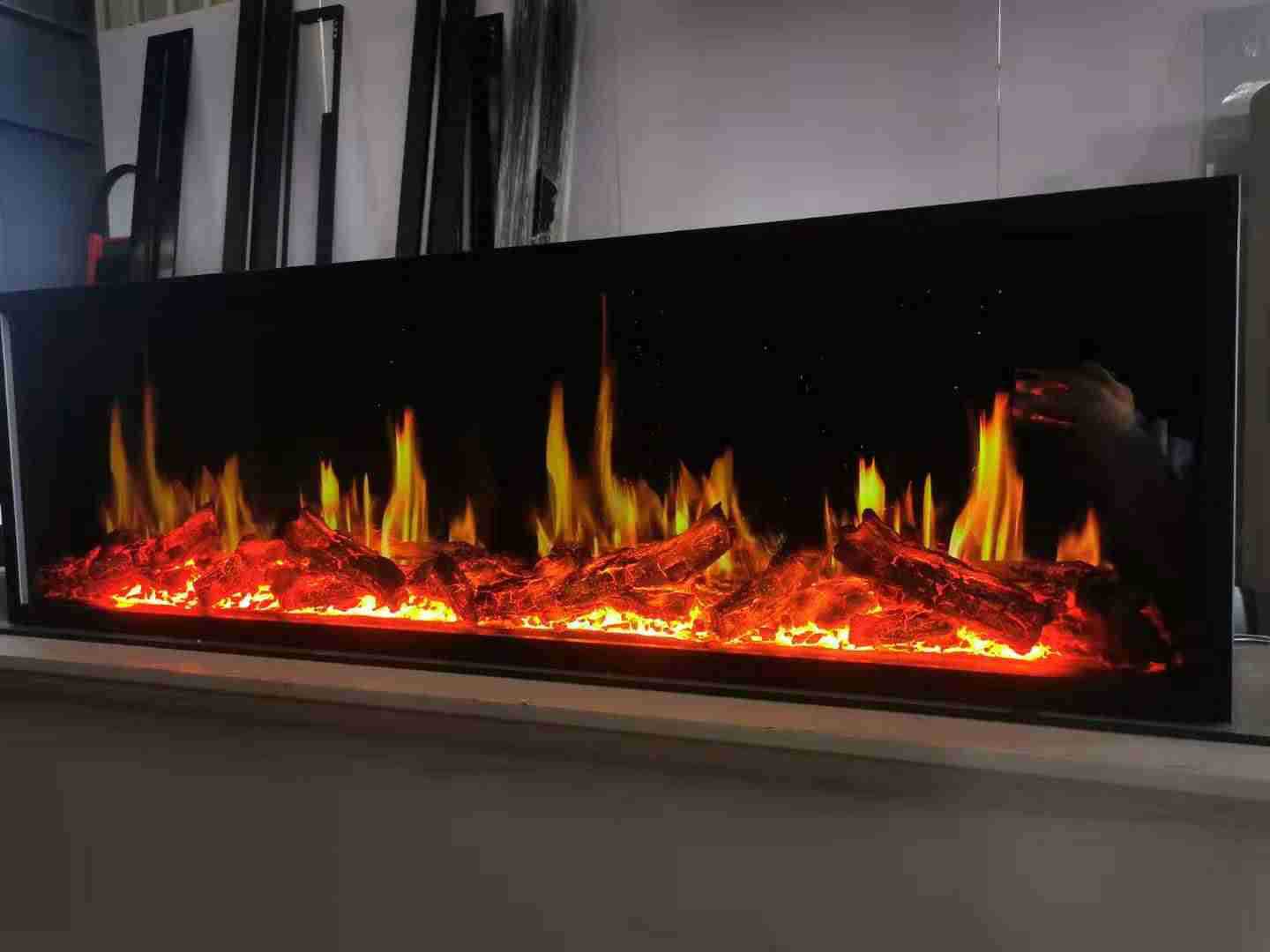 伏尔甘家用led仿真火取暖电壁炉芯3d智能幕影雾化壁炉可定制