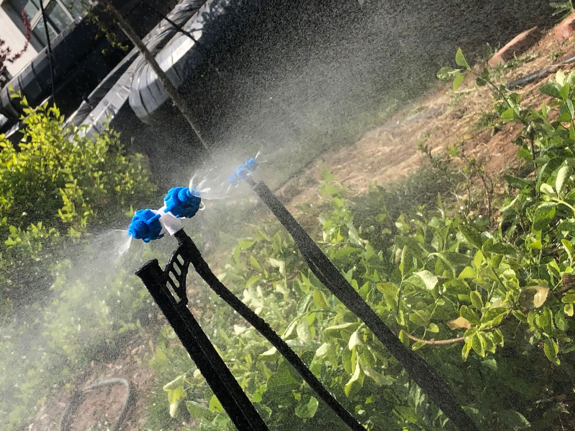 源头厂家地插杆果树喷灌地插插杆农业喷灌插杆配框架喷头地插微喷