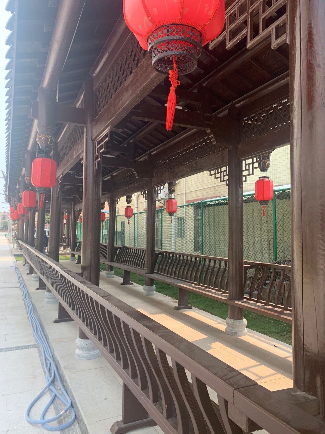 厂家户外园林廊架防腐木阳台花架连廊山樟菠萝格长廊实木葡萄架