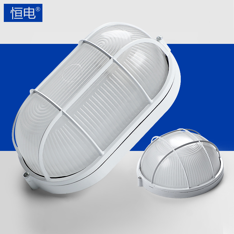 led三防灯 防水防潮防爆灯罩户外庭院仓库浴室壁灯卫生间吸顶灯具
