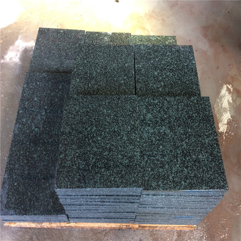 河北万年青花岗岩 异形压顶石材 小花万年青毛光板