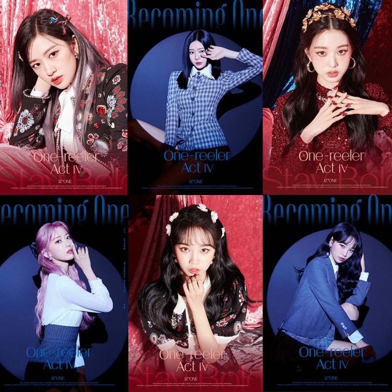 izone回归预告照《one-reeler》  act iv 海报 墙贴