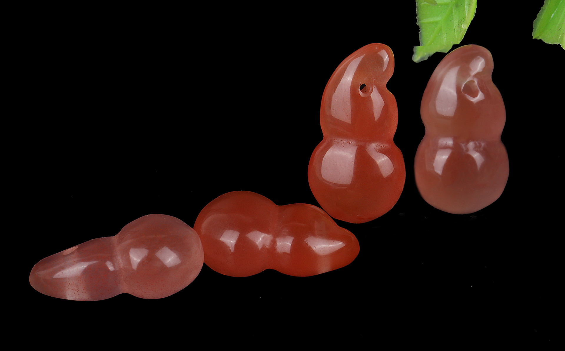 天然南红玛瑙葫芦福禄挂坠项坠金刚星月菩提佛珠diy多宝手链配饰