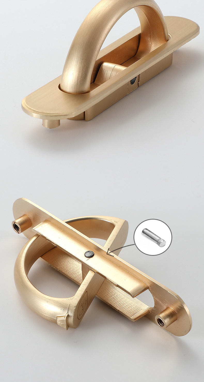 日式榻榻米地台暗拉手抽屉现代简约黑色隐形嵌入内嵌式把手