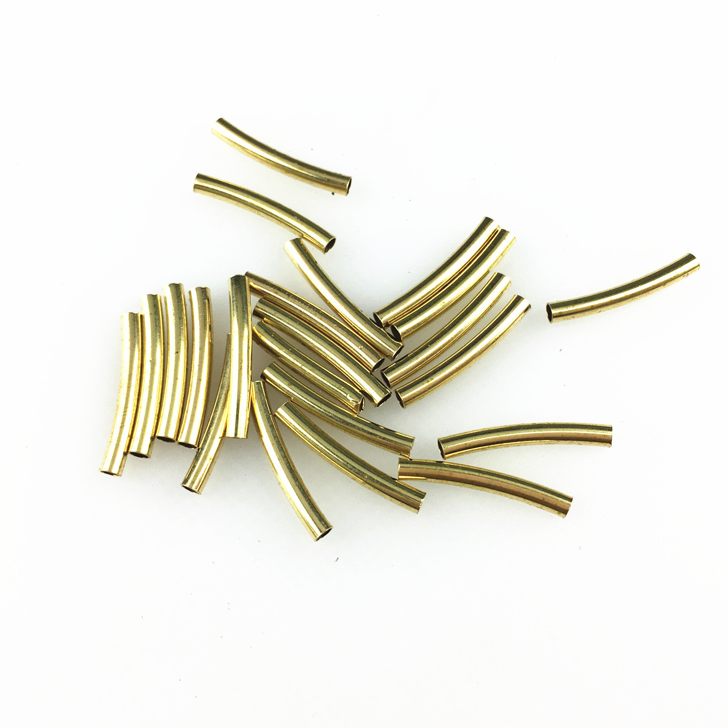 铜套 铁丝连接扣 黄铜细管 光滑亮泽无毛刺