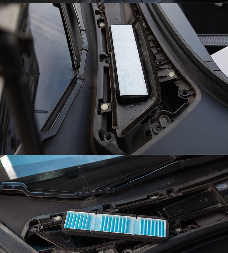 保护罩过滤棉净化空气适用于特斯拉进气口罩滤芯棉汽车用品