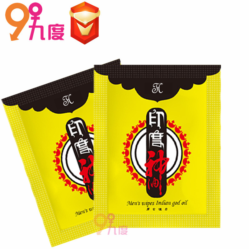 陌爱tonohime男用延迟控时湿巾印度神油湿巾1片装成人情趣性用品