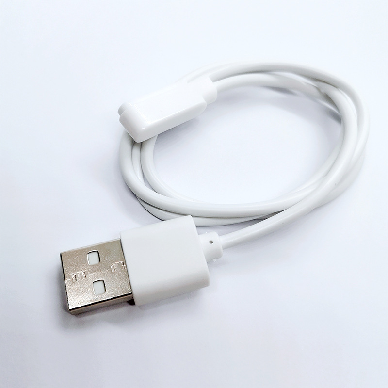 4pin智能手环磁吸充电线 儿童电话手表充电线通用4针磁吸式充电线