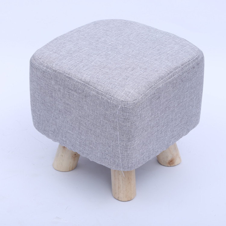 布凳换鞋凳 小方凳实木小木凳沙发凳家居活动礼品可印logo