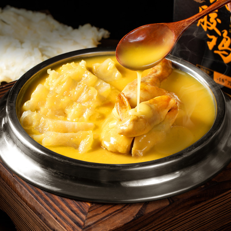 花胶鸡1000g加热即食鱼肚鸡肉捞饭速食半成品菜送礼微商春节人