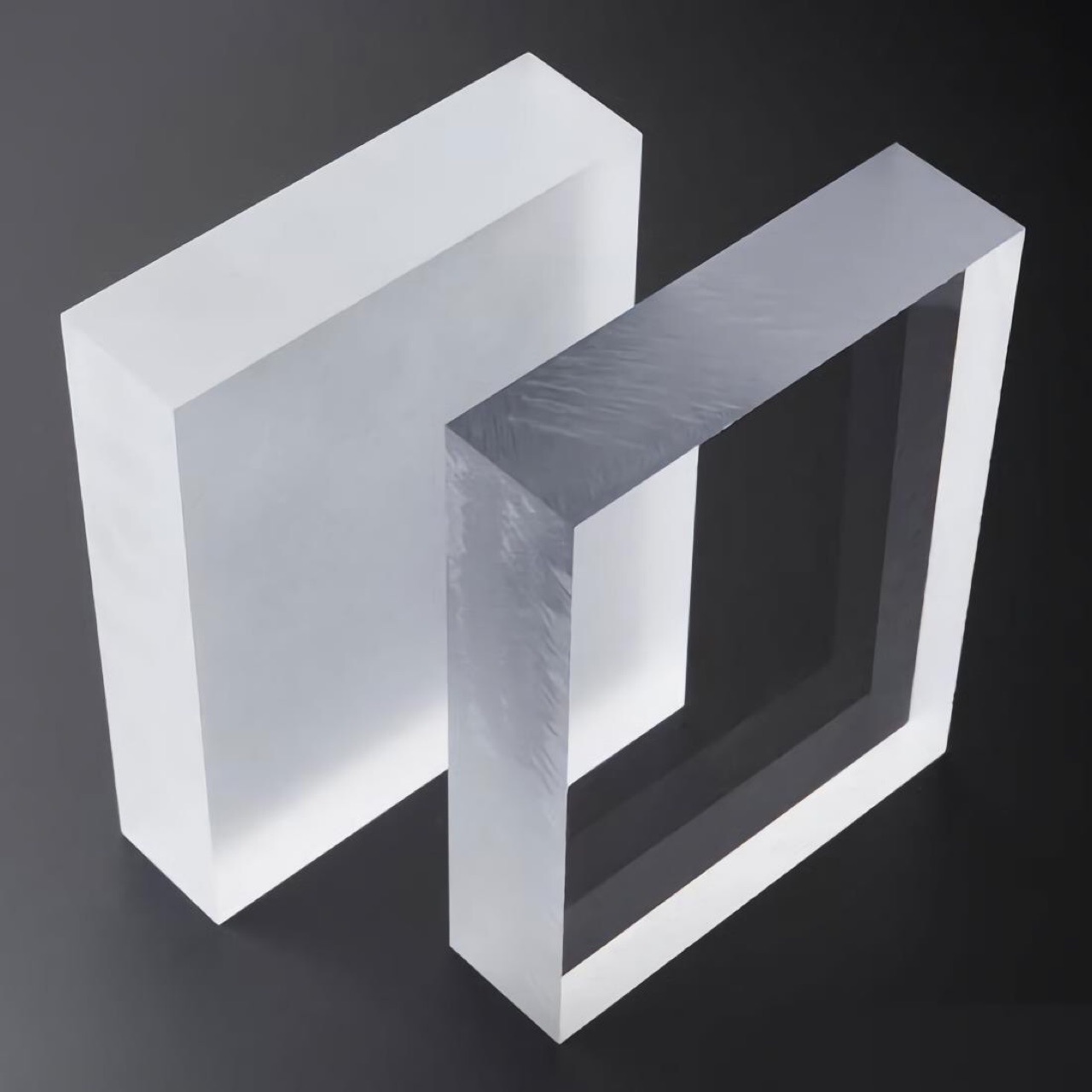 压克力板透明浇筑有机板厚板定制加工厂家直销亚克力激光雕刻