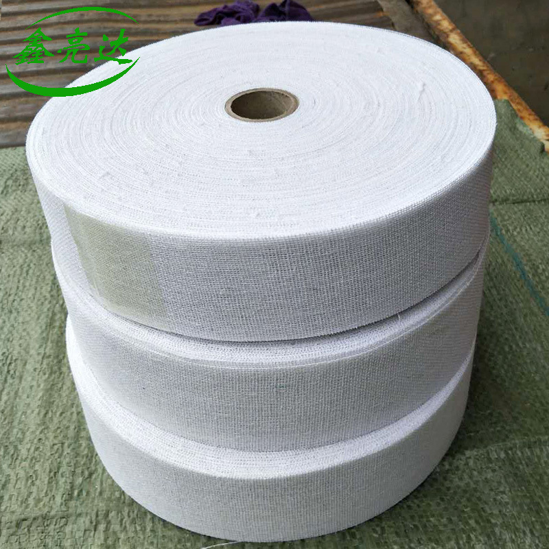 工艺品缠绕抛光打磨布包装使用粗纱布条 下水管道缠绕保温纱布条