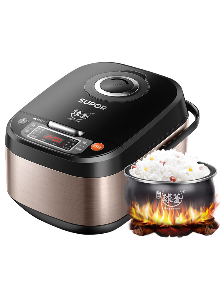 苏泊尔电饭煲球釜煮饭锅4l家用3智能全自动45柴火饭6人