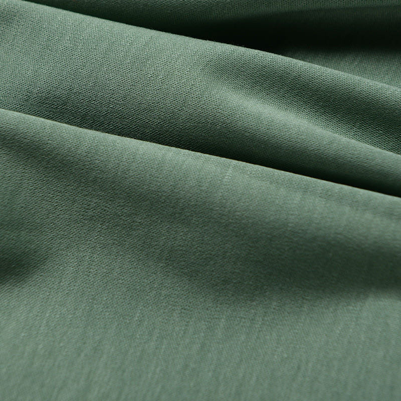 厂家现货80支单面汗布全棉针织面料男女装纯棉t恤布料