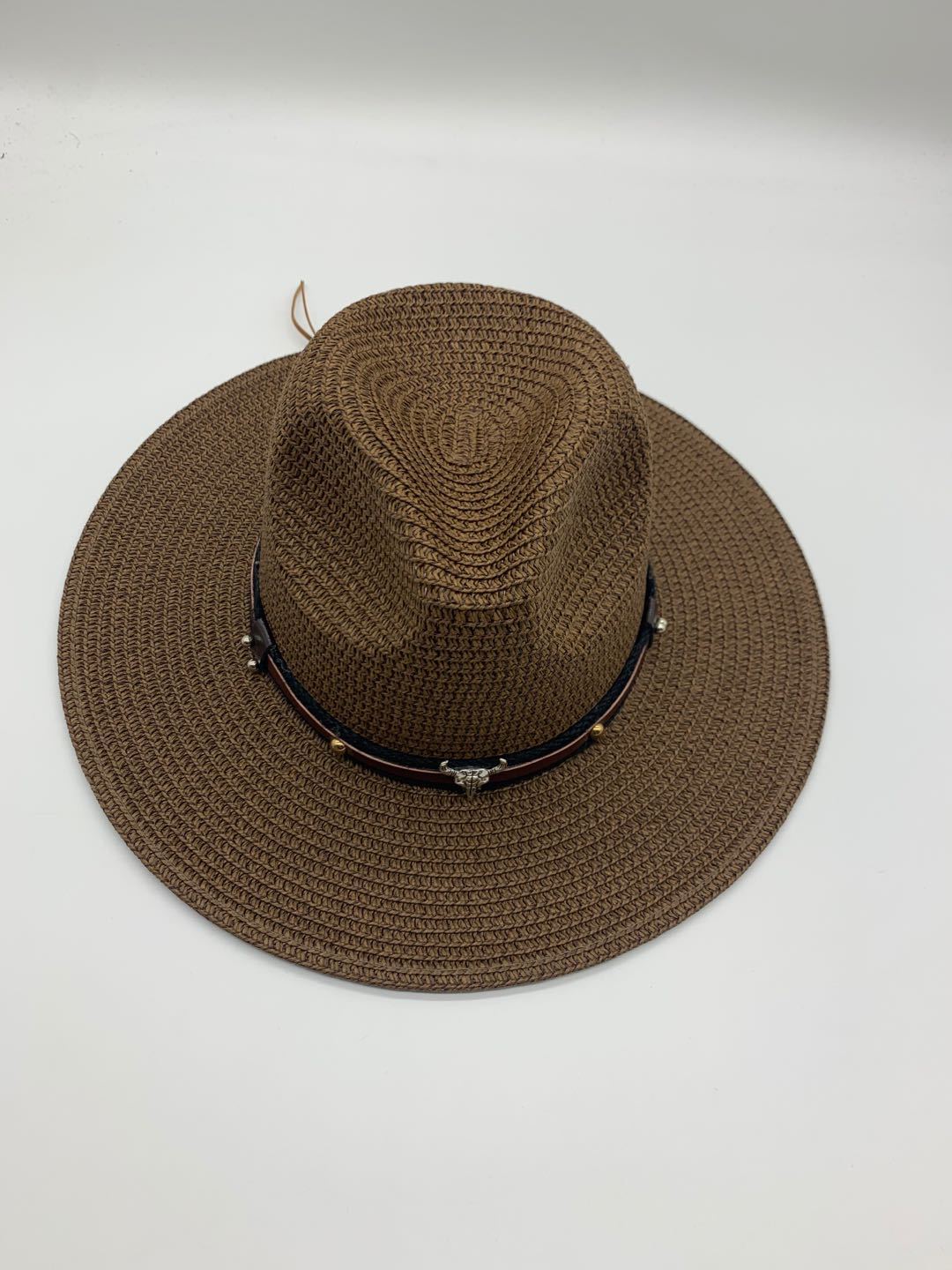 牛仔帽男西班牙草帽女夏天出游防晒大沿遮阳可折叠防紫外线沙滩帽