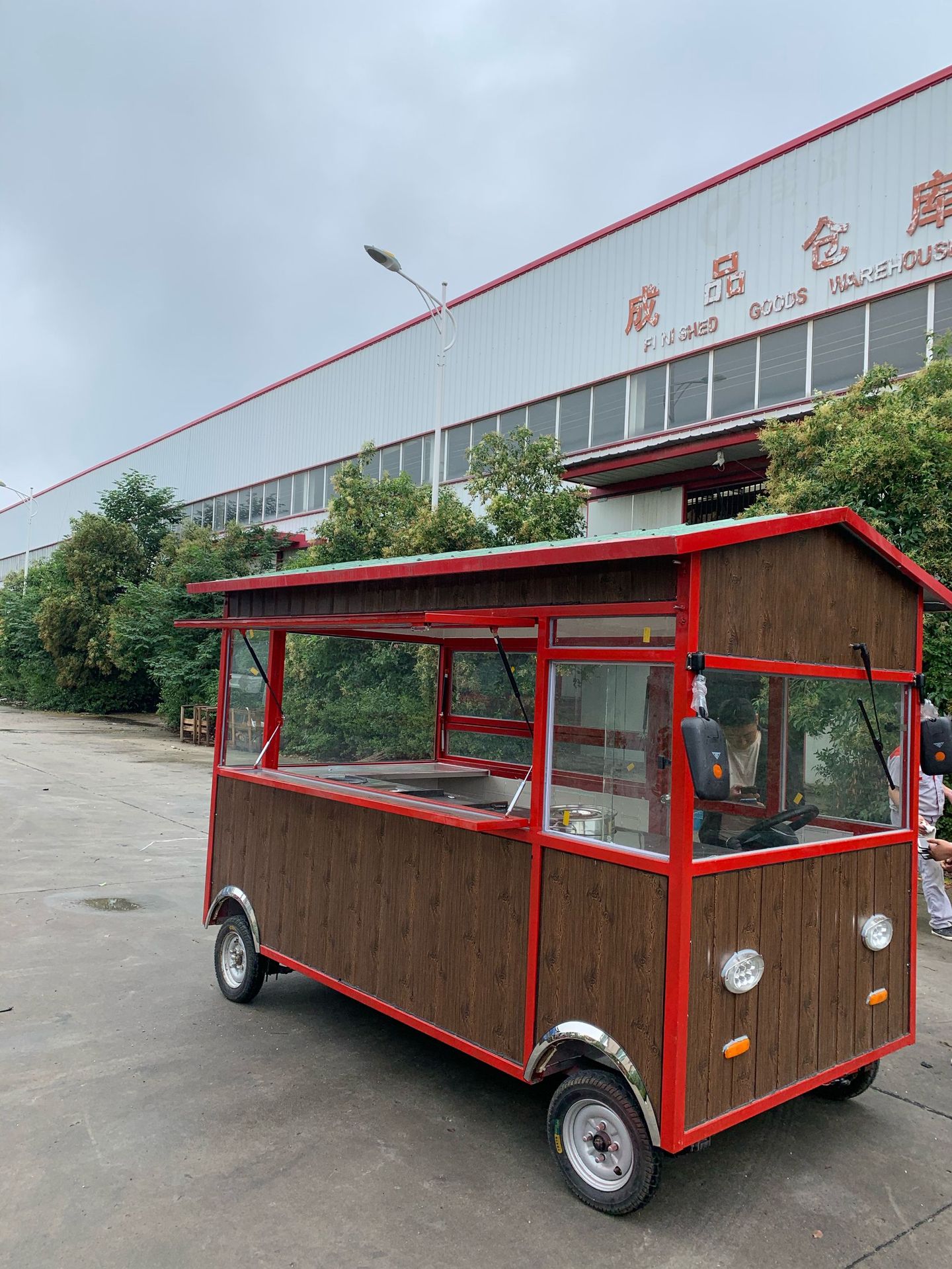 小吃车电动餐车移动快餐车夜市早市摆滩烧烤冷饮奶茶电动四轮餐车