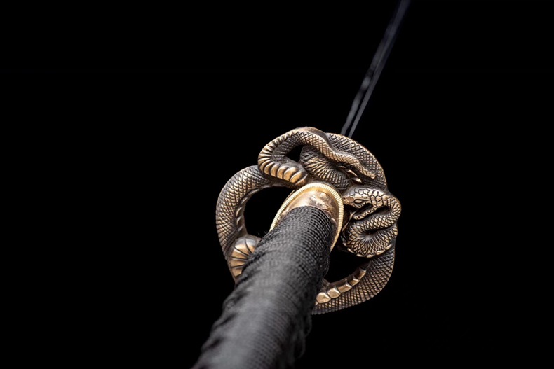 龙泉周匠刀剑宝剑酷炫日本刀动漫cosplay武术道具长刀摆件 未开刃