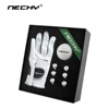 factory customized golf Sheepskin gloves Exquisite leather box Personalized customization golf Practice ball gift suit