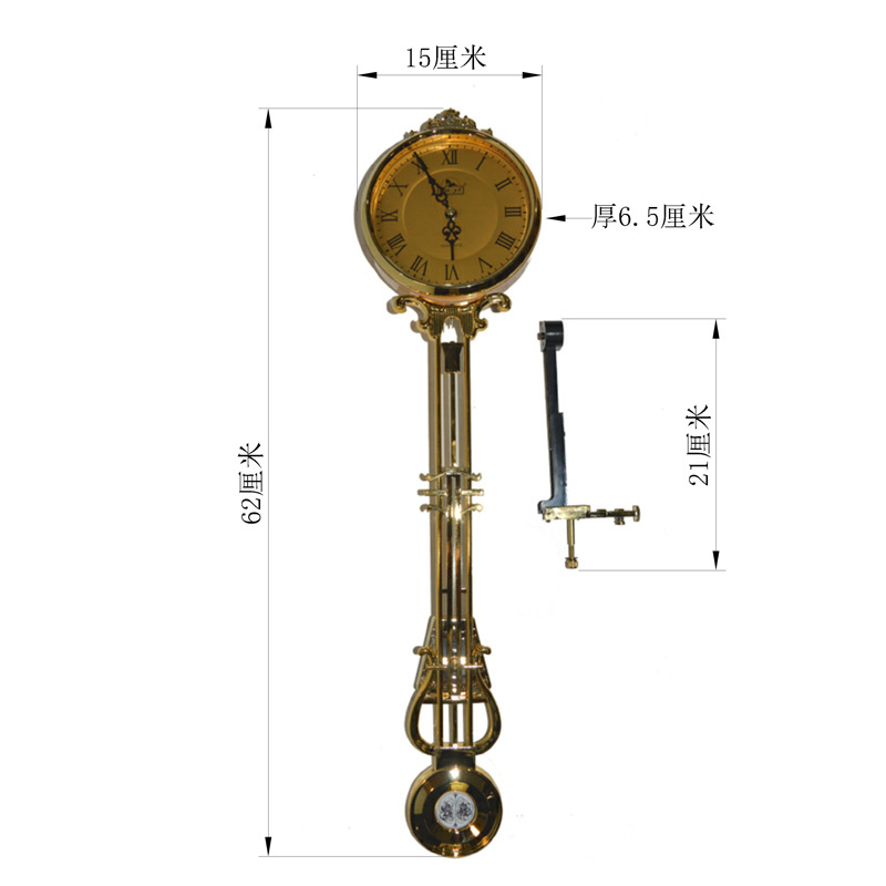 落地钟摆配件客厅座钟摇摆钟配件机芯摇摆钟表零件女神欧式立钟大