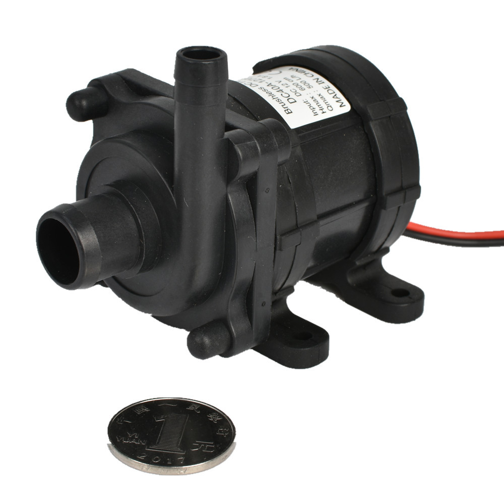 厂家供应12v无刷直流水泵静音耐高温电燃气热水器循环增压抽水泵