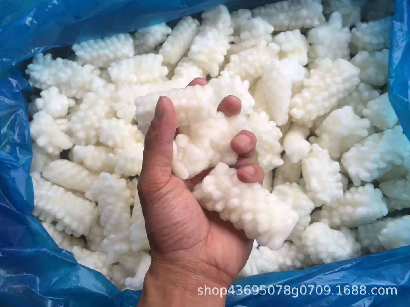 冷冻目鱼花 墨鱼花经济小炒目鱼花鱿鱼花烧烤冷冻海鲜水产 5kg/件