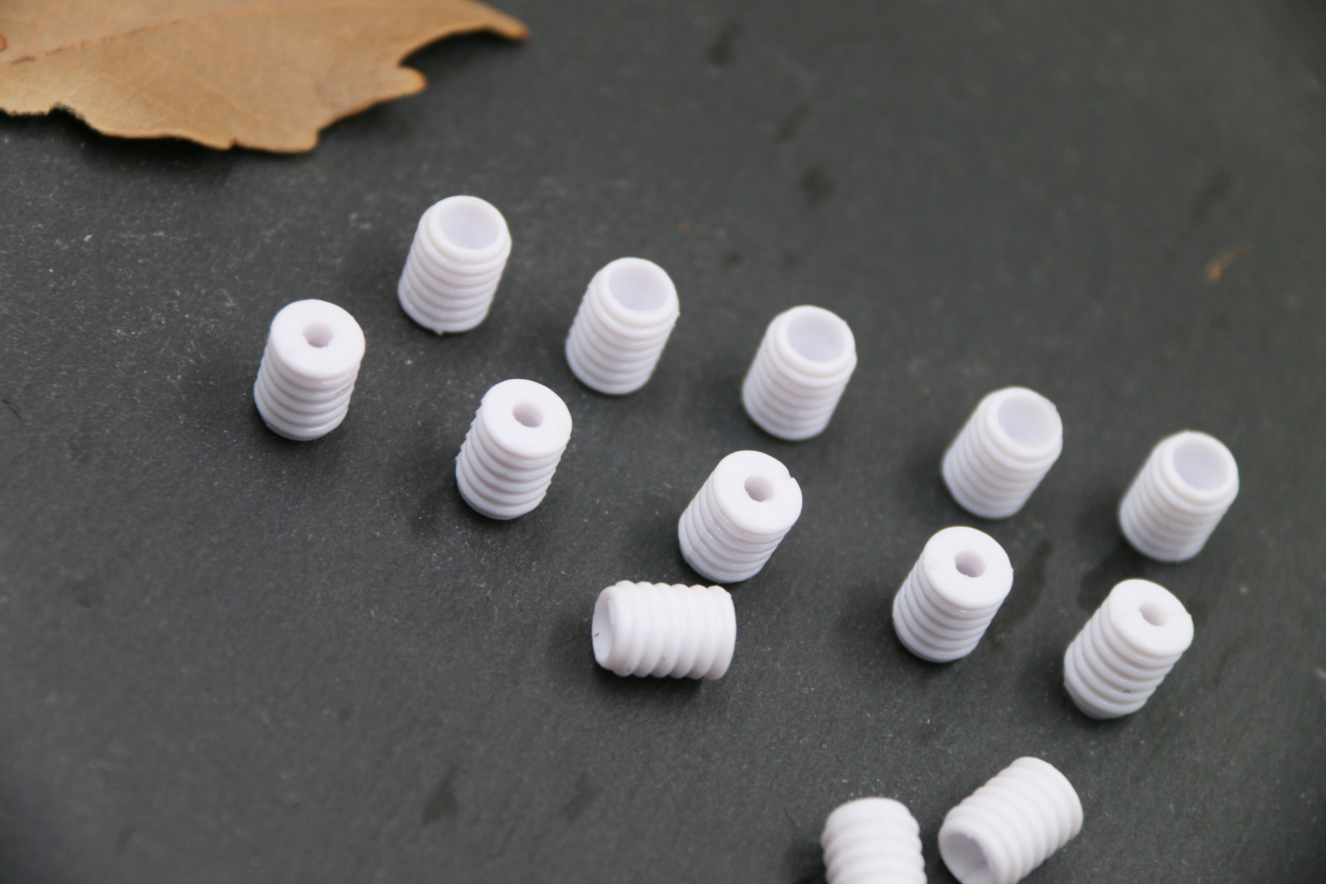 现货塑料环保软胶松紧螺纹口罩调节扣松紧调节扣口罩带耳绳止滑扣