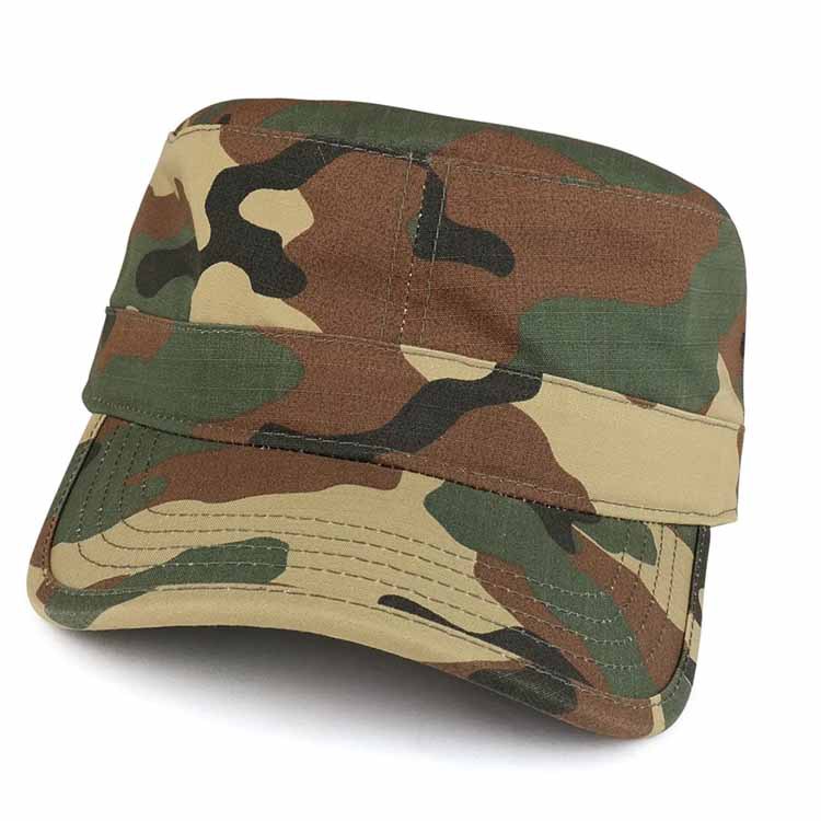 2020军训迷彩鸭舌帽平顶帽男军训军用帽子军迷帽迷彩作训帽遮阳帽