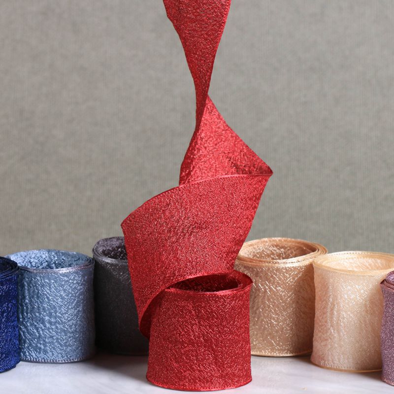 哑光木棉纱带 diy鲜花包装手工头饰材料花艺蛋糕烘焙哑光木棉纱带