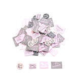 handmade标签粉色系商标手工DIY饰品工具材料蝴蝶结发夹饰品配件