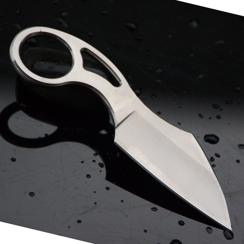 指环刀小直刀不锈钢小刀手工刀户外便携式战术刀收藏礼品刀水果刀