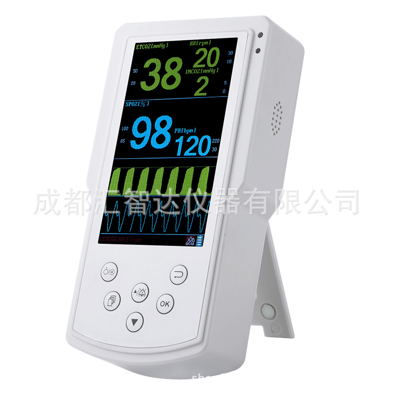 For Foreign Trade EtCO2 and SpO2 Medical People Veterinary Animal Pet End-of-Breath Carbon Dioxide Monitor