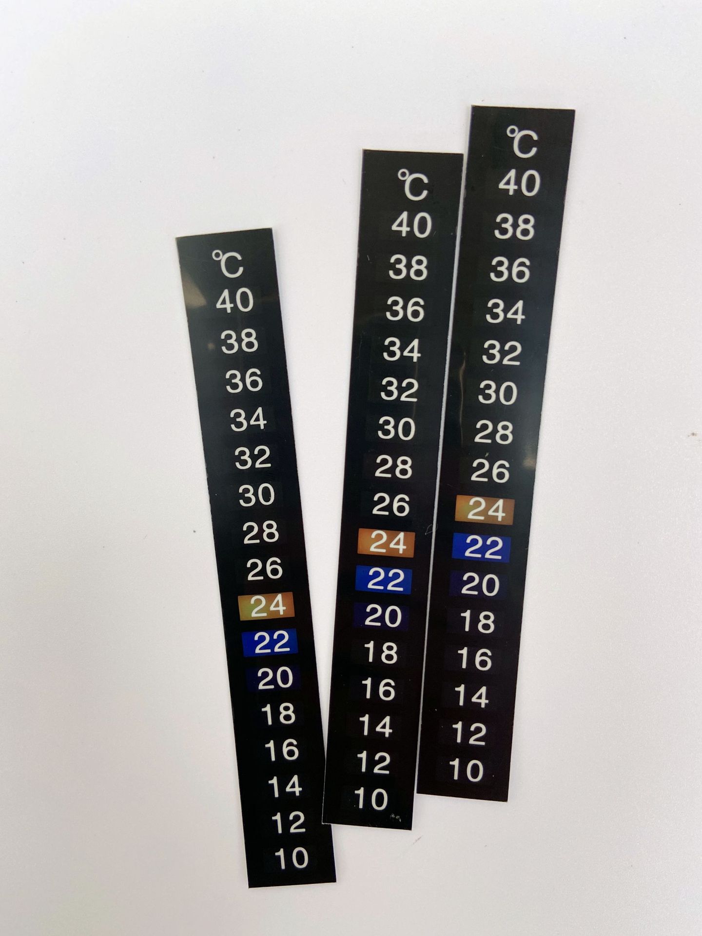 数字变色温度计 液晶温度计贴片 鱼缸温度计 感温变色贴片