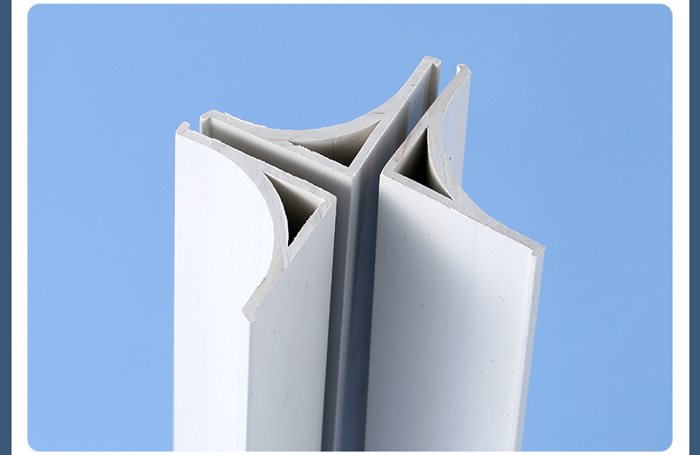 pvc半圆弧倒圆角线条清水柱子圆角条倒角线 电厂混凝土塑料护角条