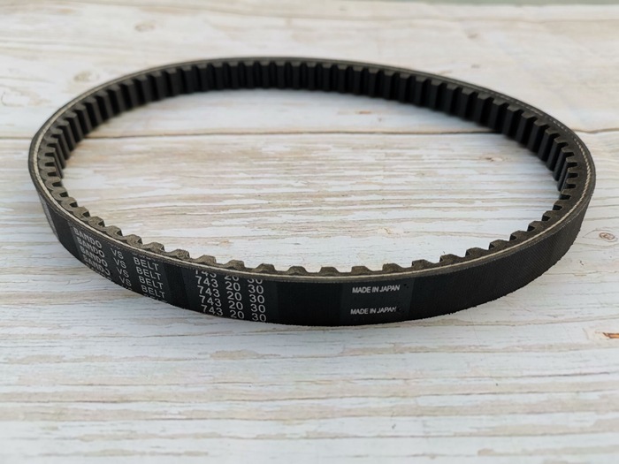 适用于配件dy100t-8-6载载dy125t-28摩托车传动皮带743-20-32驱动