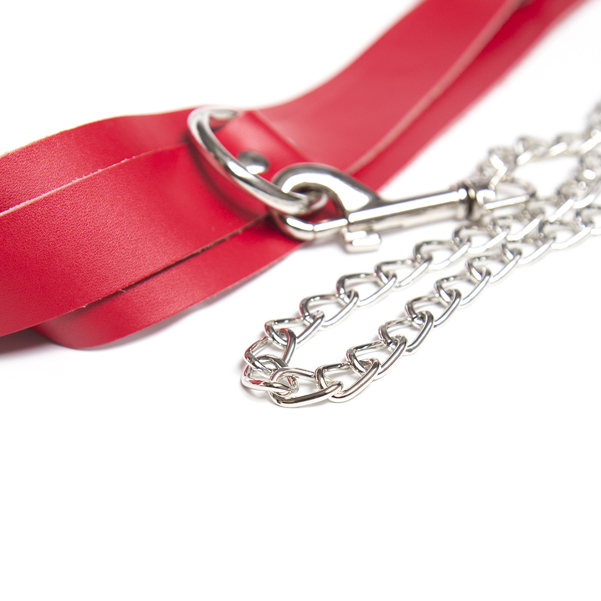 批发情趣成人用品牛皮颈套颈圈真皮狗链子牵引链狗脖套脖圈颈链子