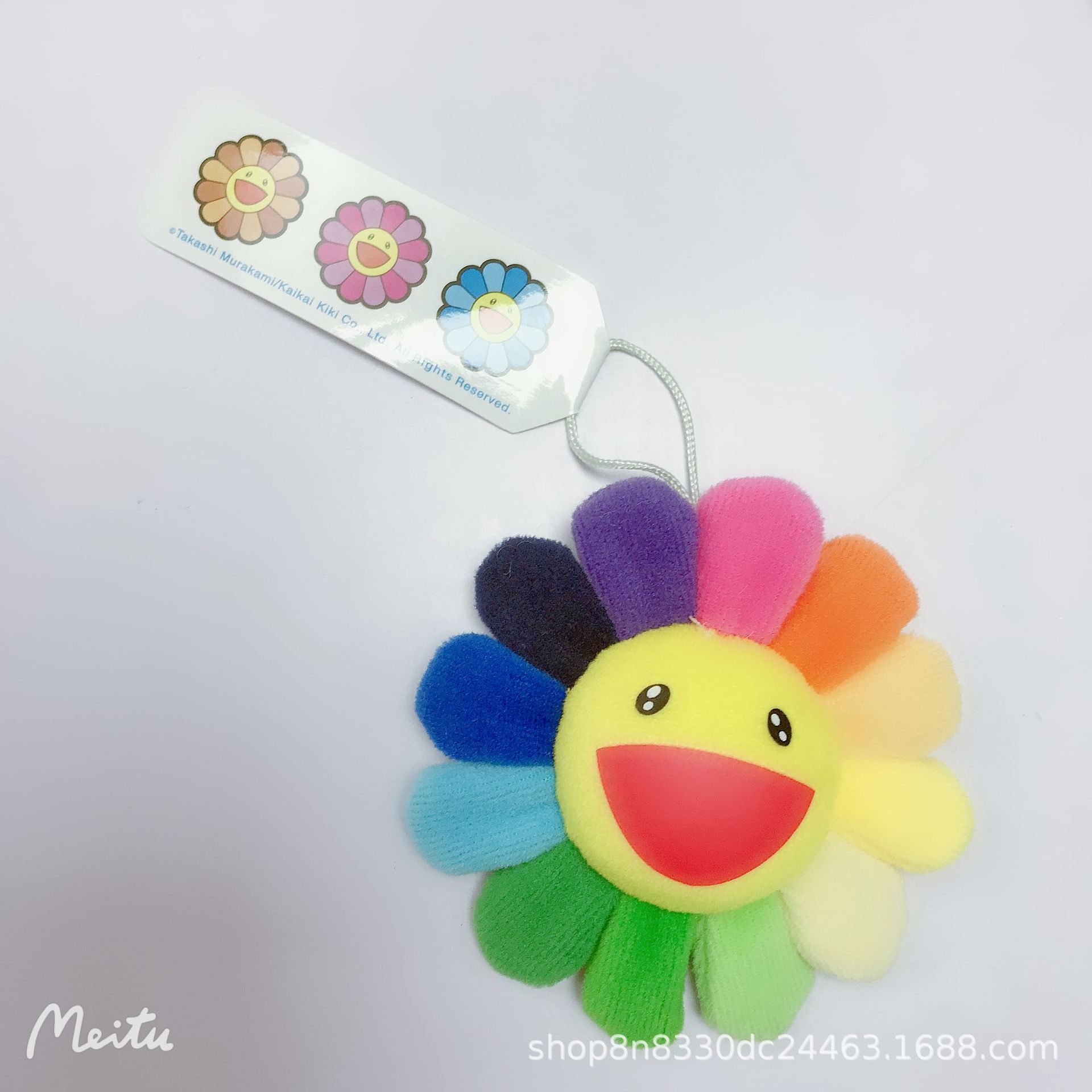 新款同款村上隆kaikaikiki七彩太阳花胸花胸针