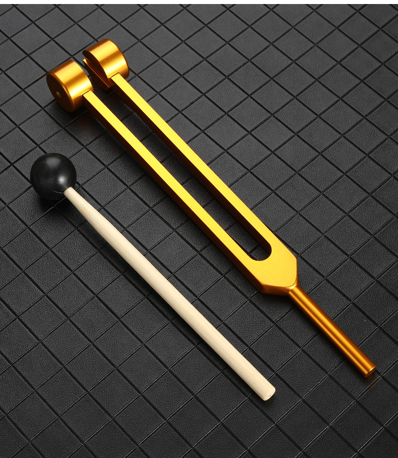 致美优品128hz采耳震子 采耳工具音叉 大音叉 耳震 震铃响夹振佛