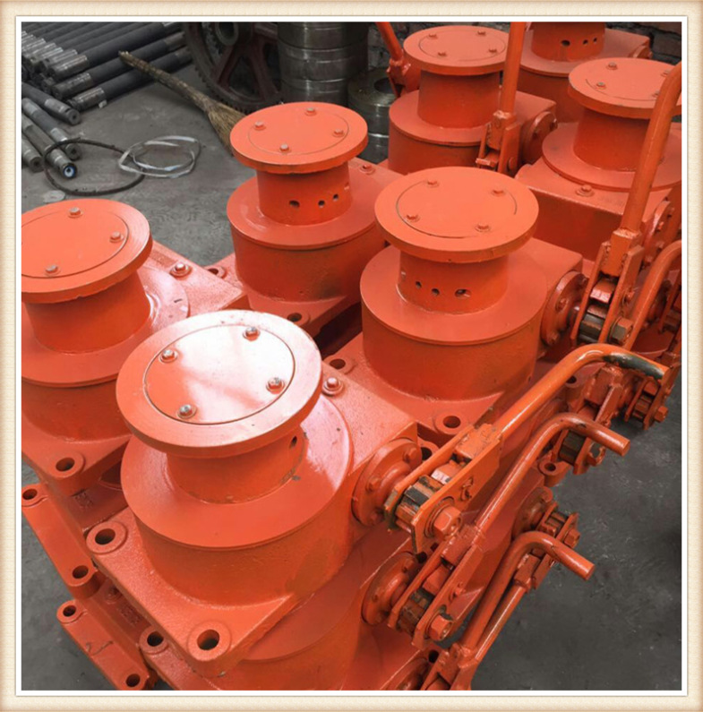 矿用张紧装置 spj650皮带机手动张紧器 矿用铸钢120型涡轮卷筒