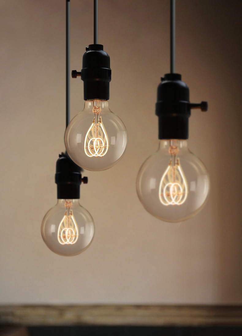 爱迪生led复古灯泡软灯丝仿钨丝灯泡高效节能家庭用灯装饰小灯泡