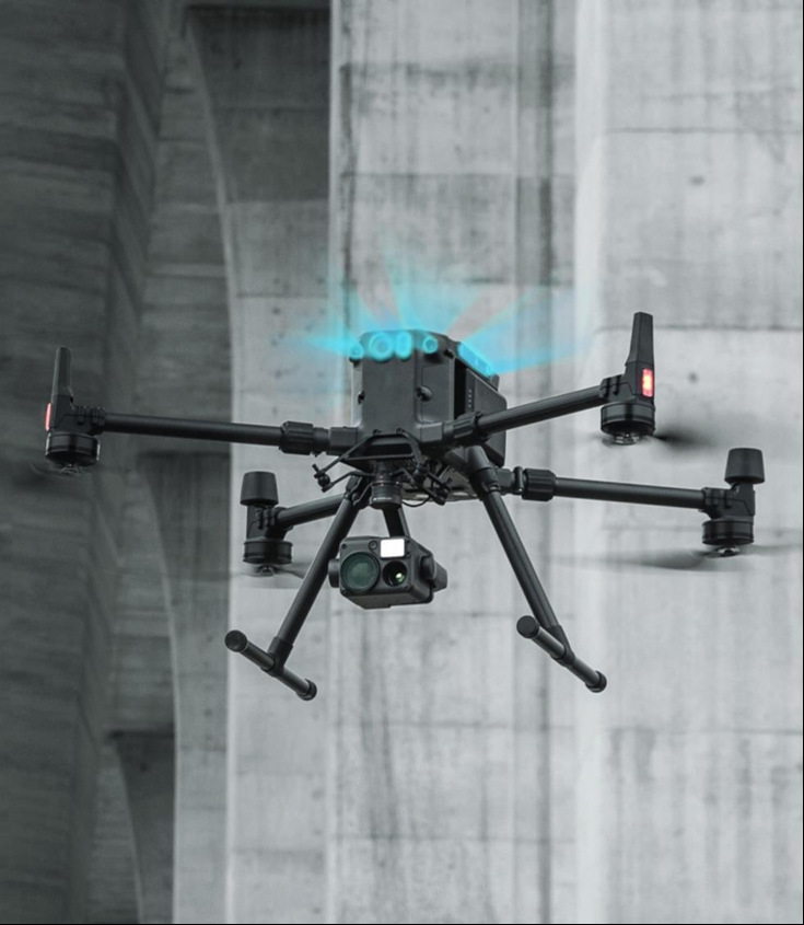 蜂鸟geniusdjim300rtk行业无人机载激光雷达系统新标杆