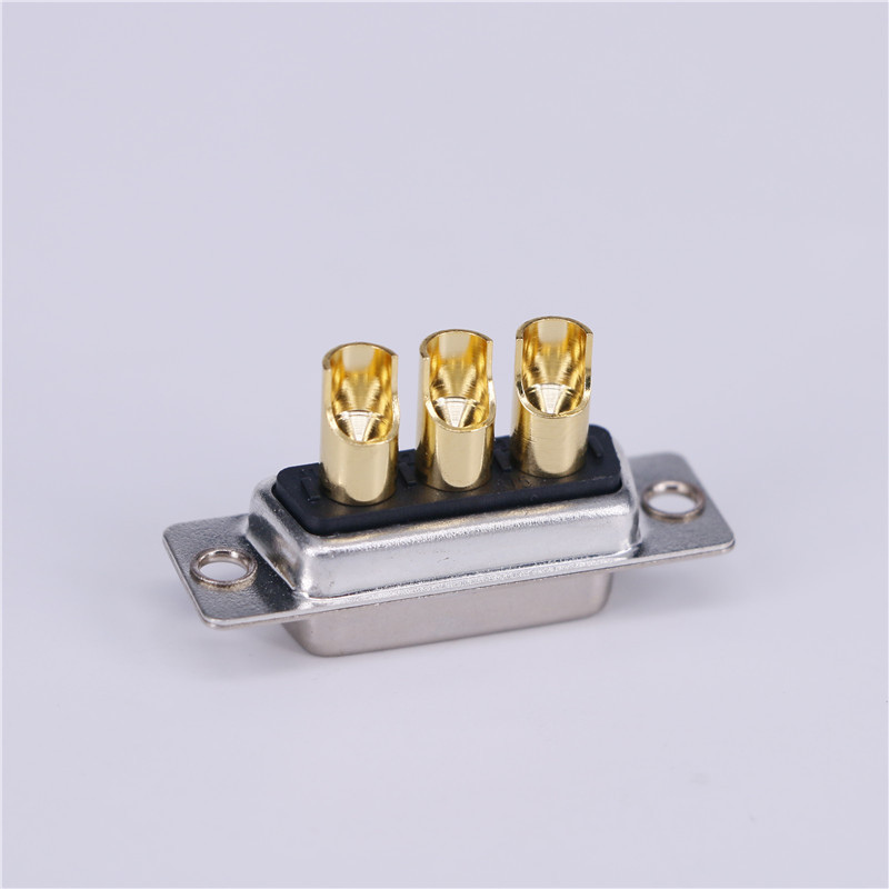 db大电流接线信号端子 db3w3母头焊线式线对线连接器厂家生产