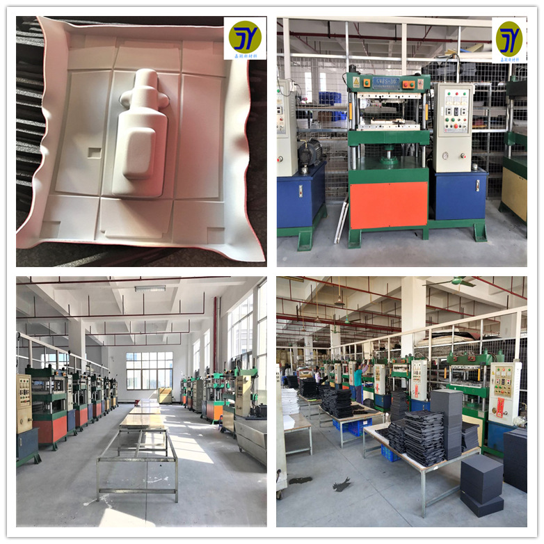 eva贴布热压成型酒盒包装内衬垫佳积布复合eva模压一体成型