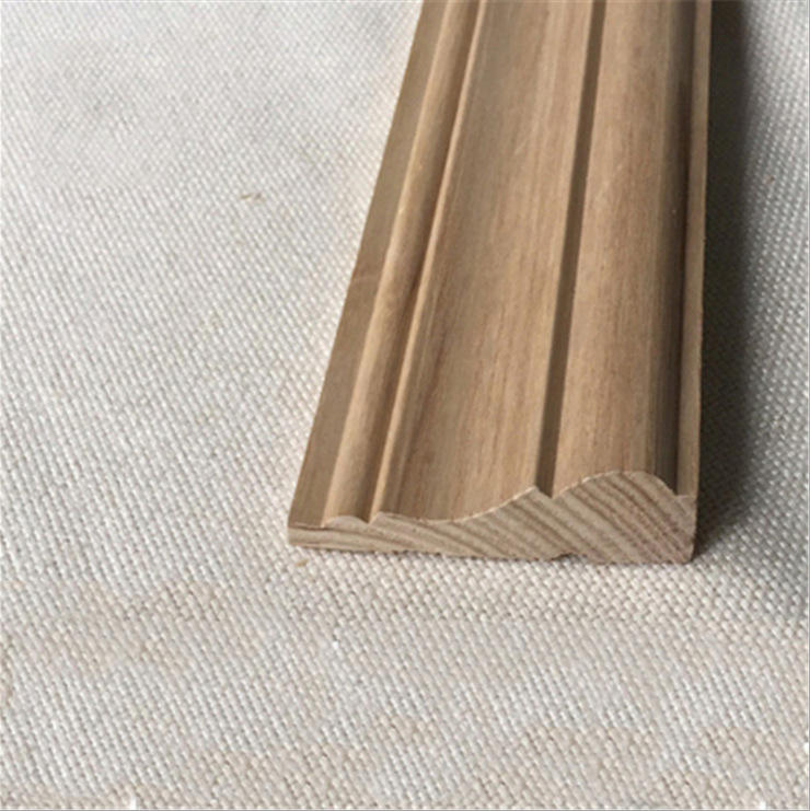 厂家直销实木装饰线条木质装饰线材定制实木装饰门套线木质窗套线