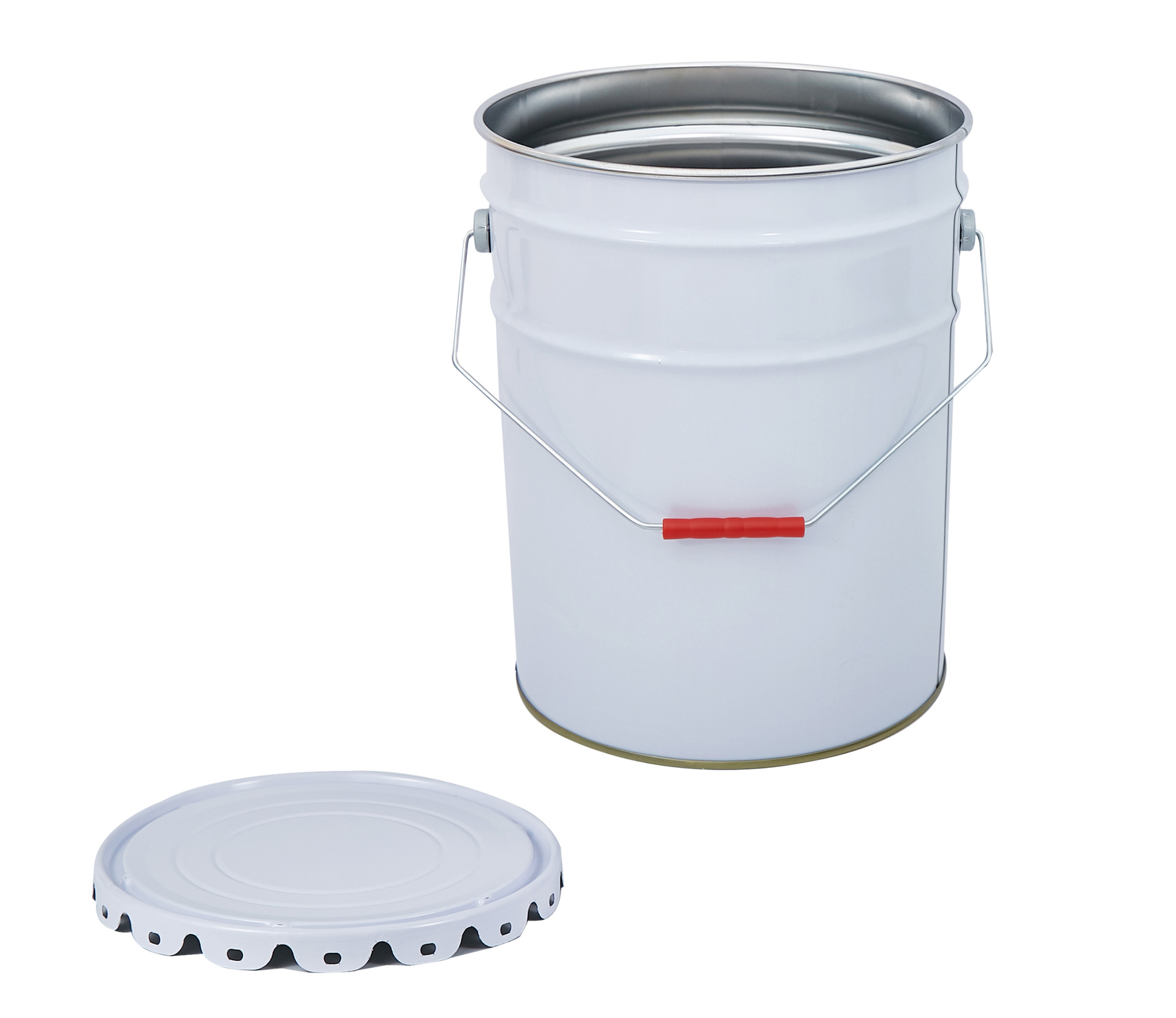 现货供应20l马口铁皮桶涂料油漆桶化工桶 金属溶剂桶可定制