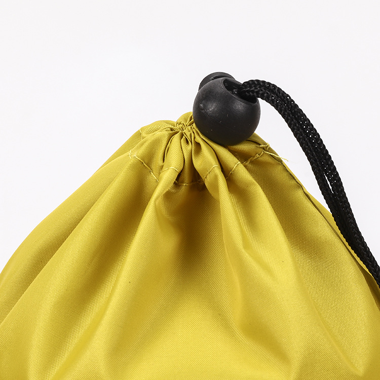 防水尼龙抽绳袋羽绒服圆筒收纳袋涤纶束口袋收口袋现货可定制logo