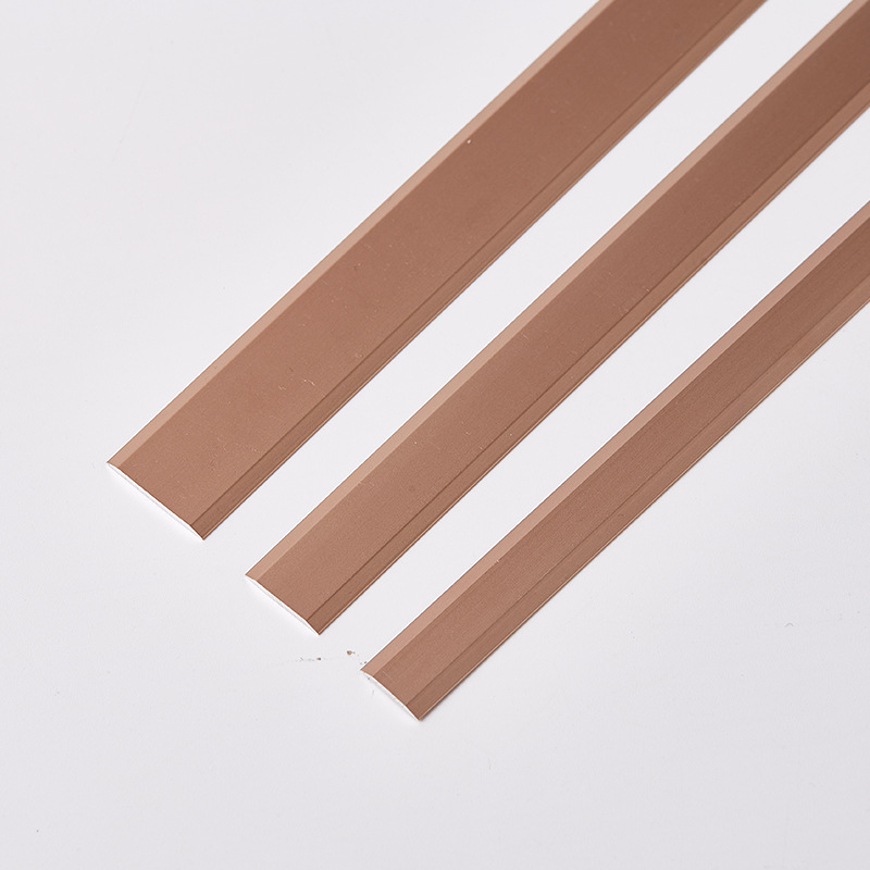 铝合金一字平板压条钛金装饰线条金属背景墙平压条收边条自粘吊顶