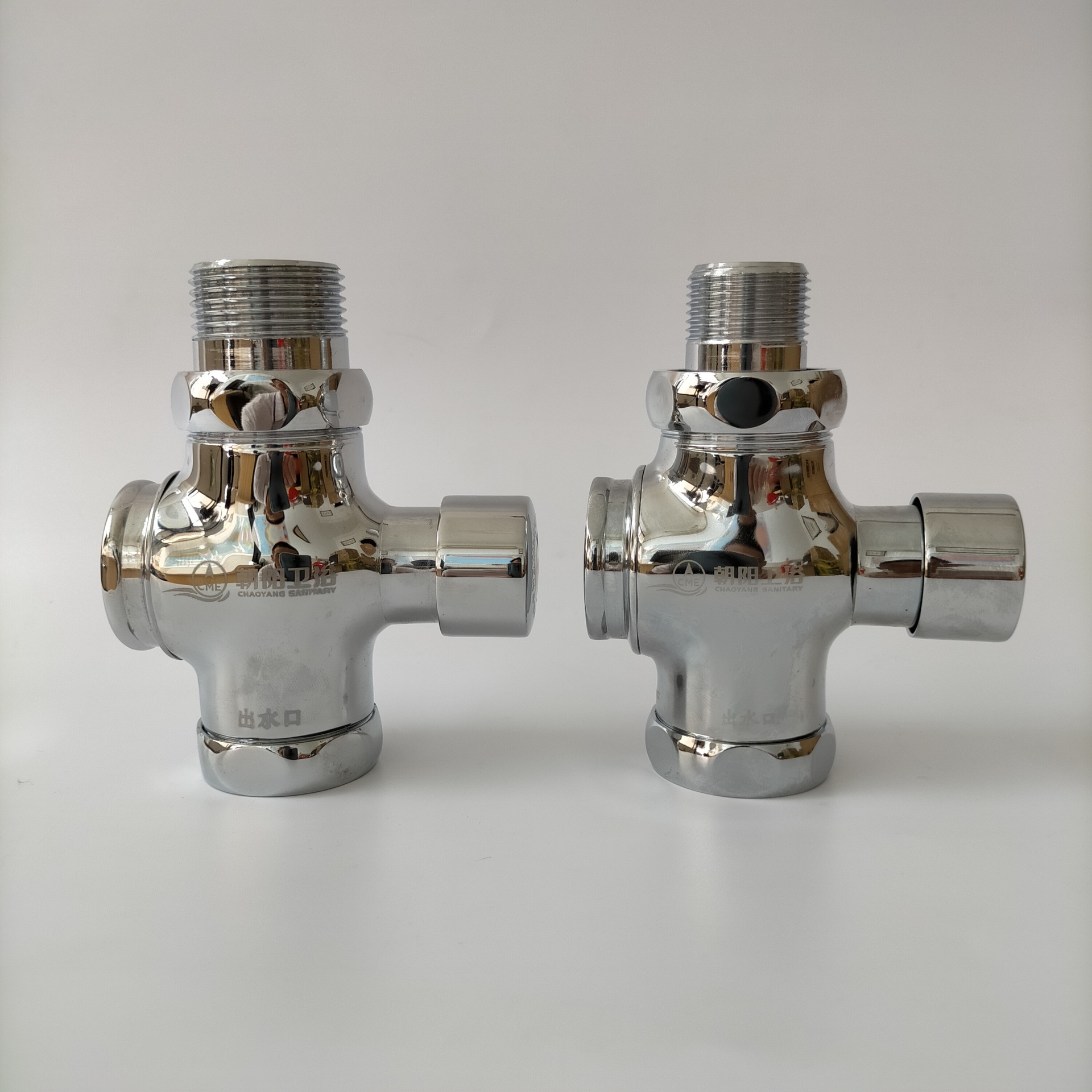 cme朝阳专利延时大便阀a-01k冲水阀a-02k手按大便冲洗阀全铜阀体