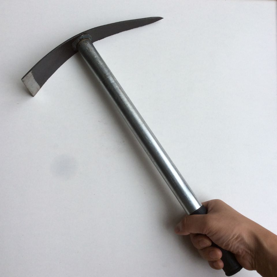 铁柄锰钢小锄头小栽锄小平锄头小尖锄一平一尖园林锄种菜锄小花锄