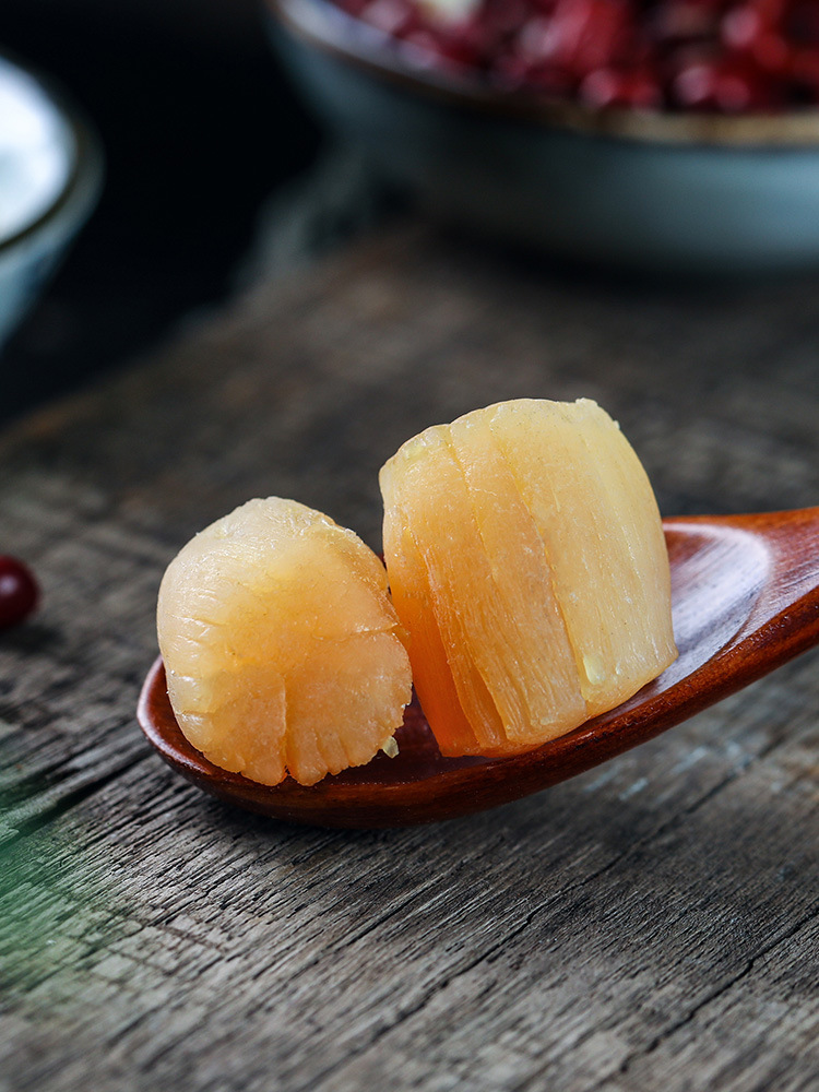 海鲜特产元贝干贝瑶柱扇贝干滋补煲粥炖汤80-380头大货源一件代发